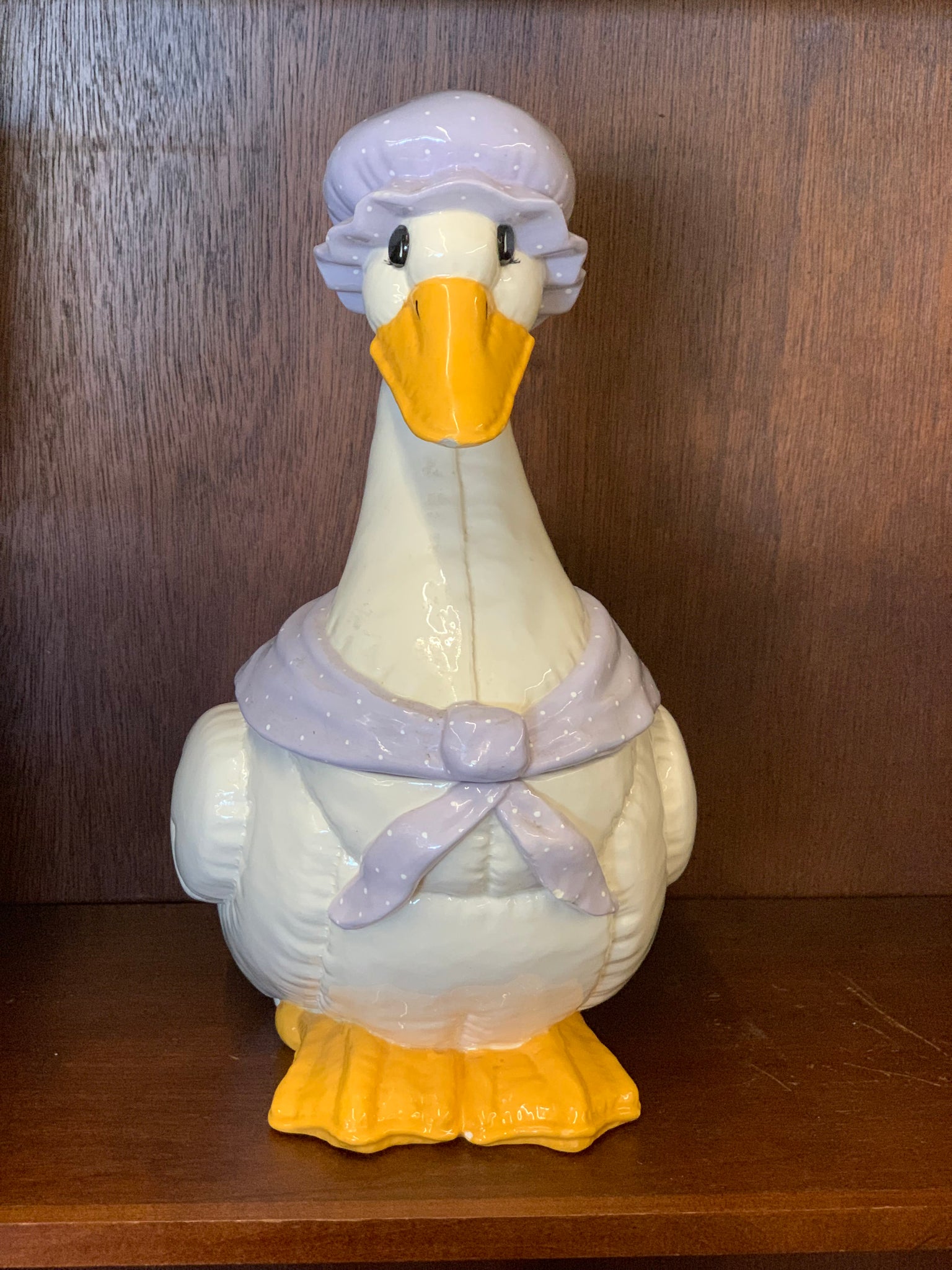 Unmarked Small Mother Goose Cookie Jar